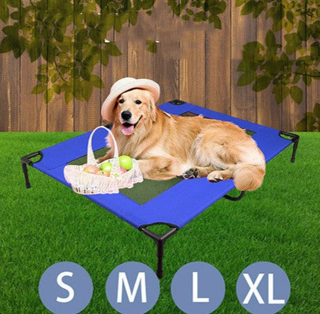 Raised Outdoor Folding Pet Bed - 4 Sizes