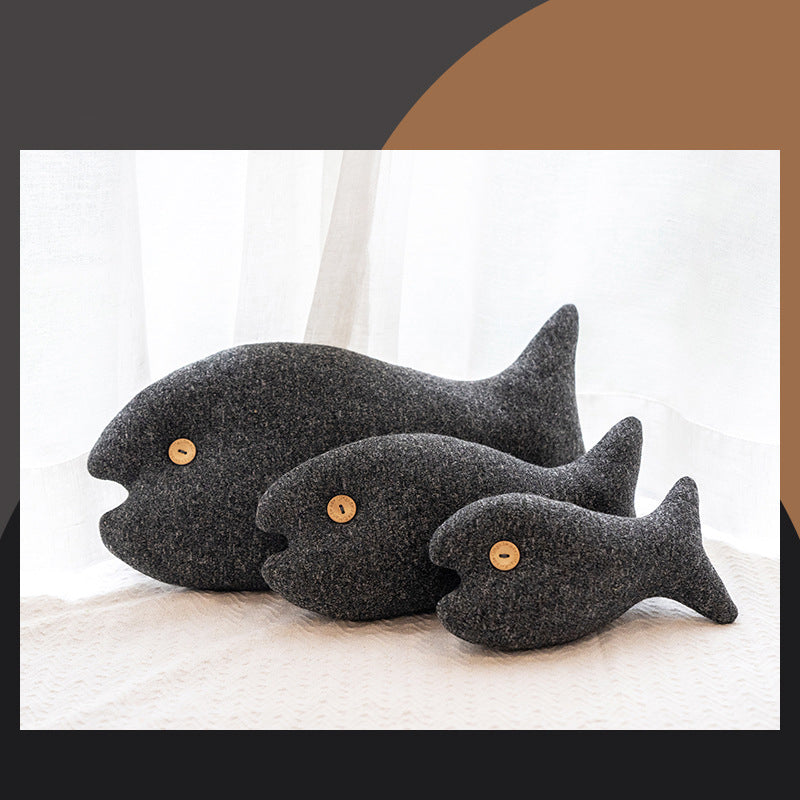 Huge Black Pearlfish cat toys - 3 sizes