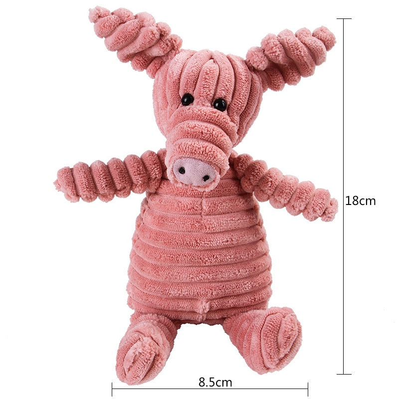 The Cuties - Plush Dog Toys - Bite Resistant Corduroy