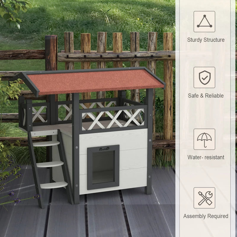 Thumbelina - Outdoor Cat House - For Small Cats