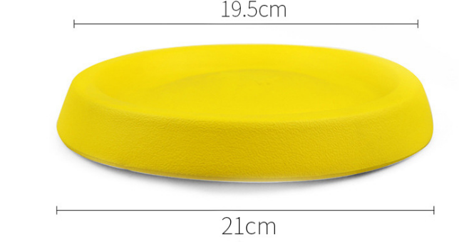 Soft Dog Frisbee Activity Toy