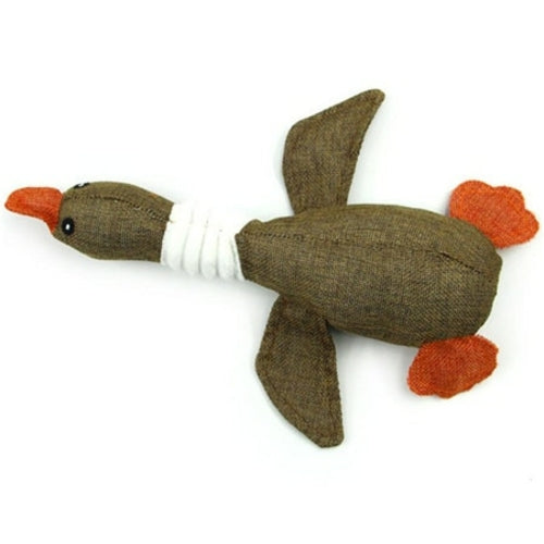 33CM Cloth Pet Dog Chewing Sound Toy Cartoon Goose Dog Chewing Toy - InspirationIncluded