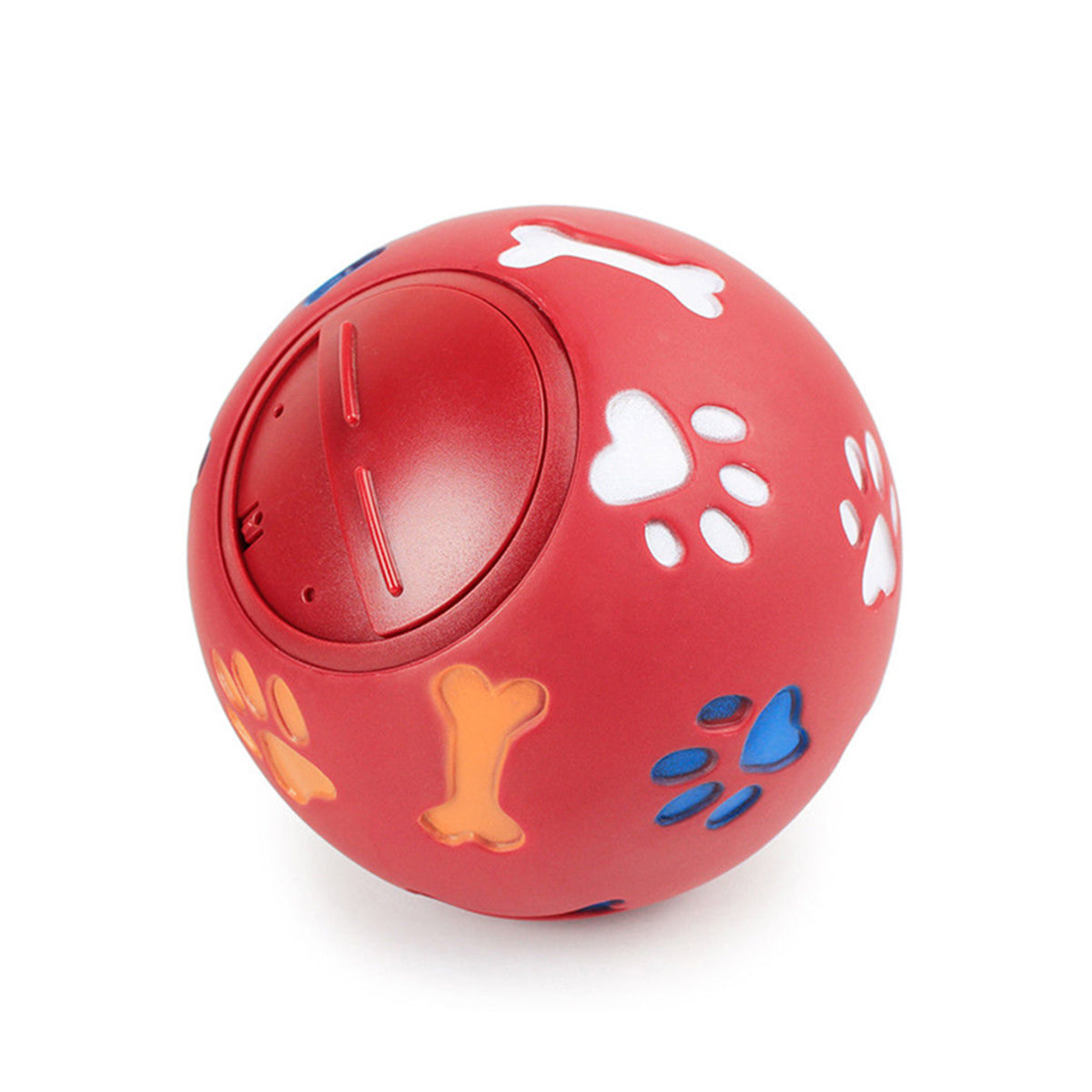 Dog Treat Ball Toy Interactive Dog Food Dispensing Toy Pet Environmental Soft Rubber Dogs Slow Feeder Toys for Pet - InspirationIncluded