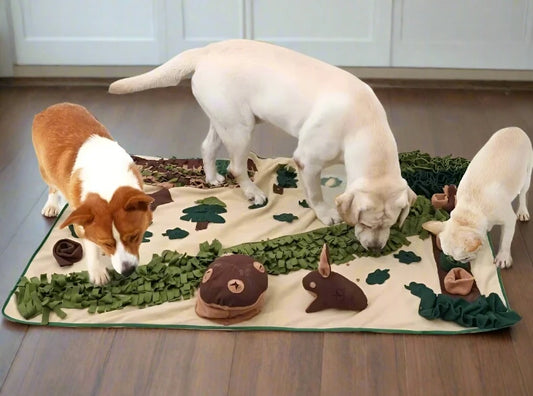 A Walk in the Forest - Snuffle Mat - Gigantic 60x37 inches