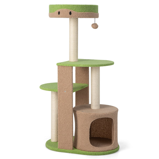 The Perky Perch - Cat Tree Tower - 5-Tier