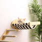 Wall Hammock and Cat Step System