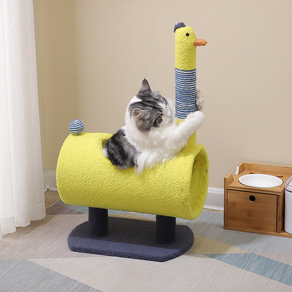 Animal Theme Cat Scratcher and Sleeping Nest