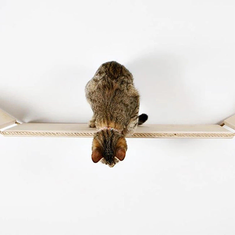 Wall-mounted Suspension Bridge for cats