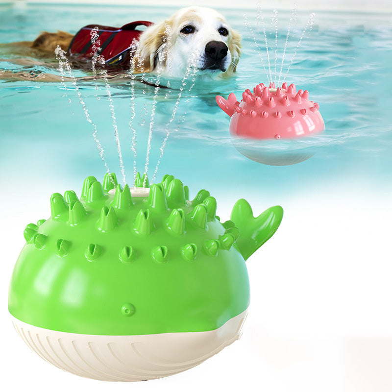 Floating Squirting Dog Toy