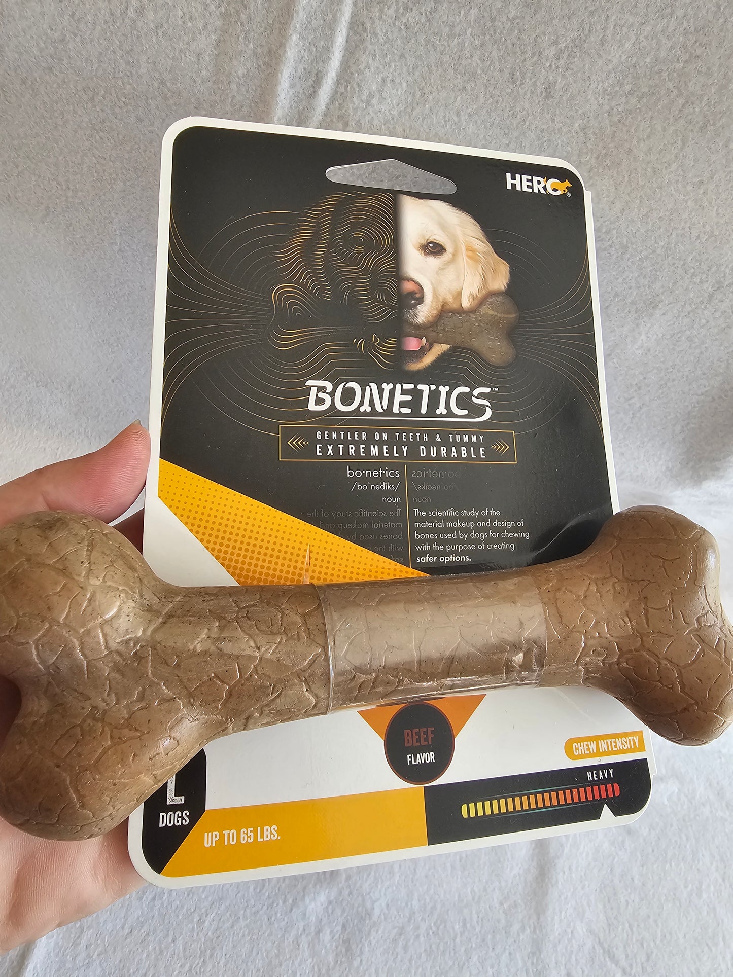 Hero Bonetics Dog Chews - Gentle on Teeth & Tummies