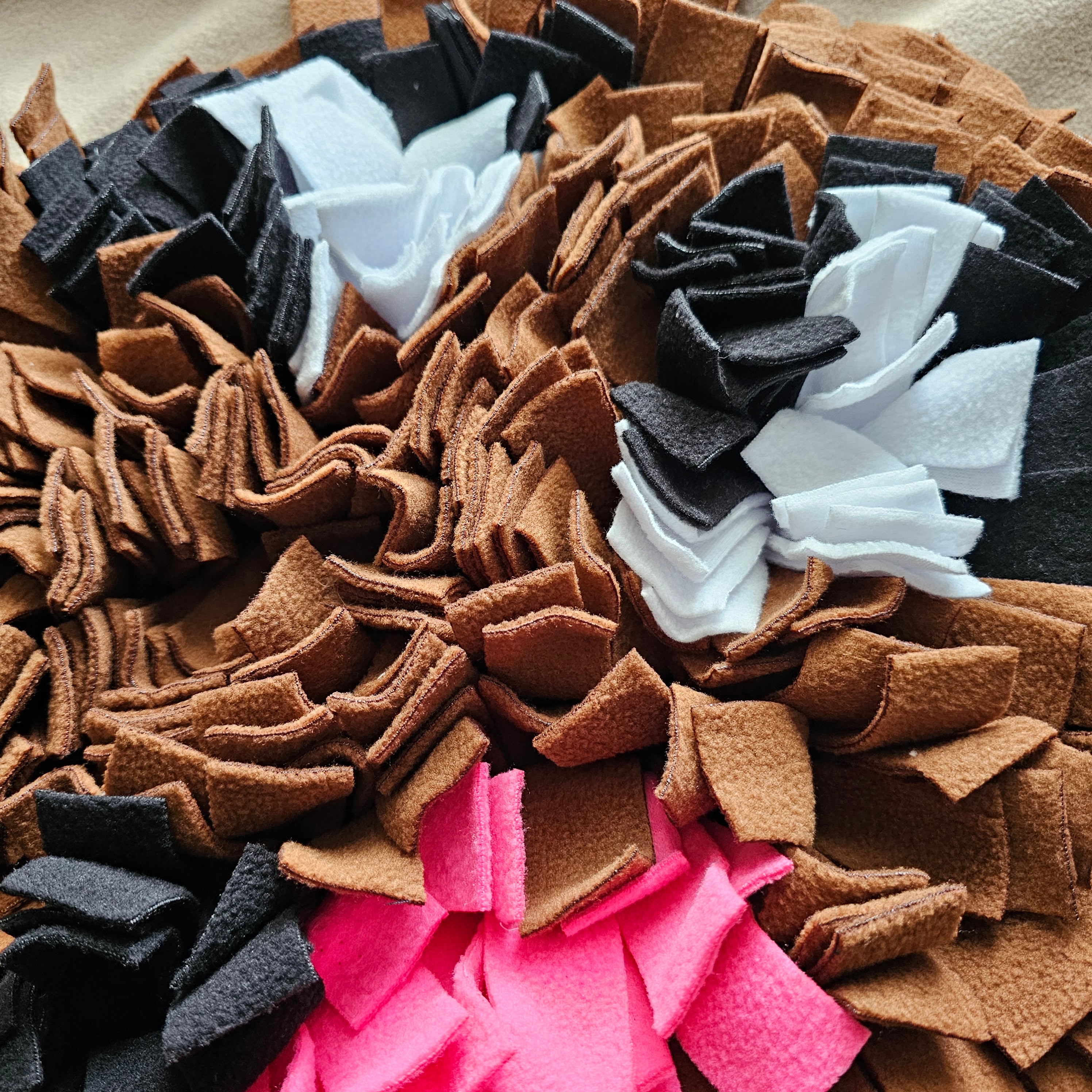 Snufflepupagus - Snuffle Mat - Dense Polar Fleece & Webbing