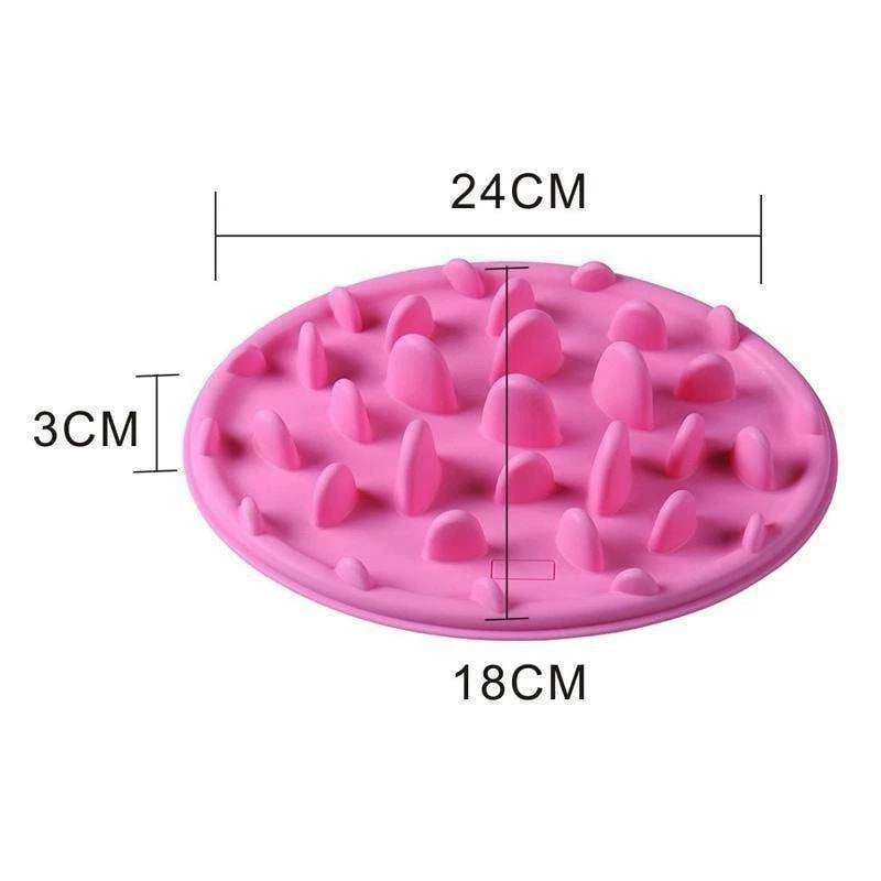 Silicone Slow Pet Feeder Bowl Insert