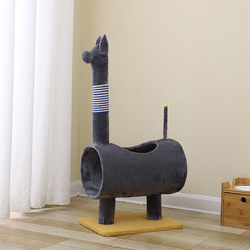 Animal Theme Cat Scratcher and Sleeping Nest