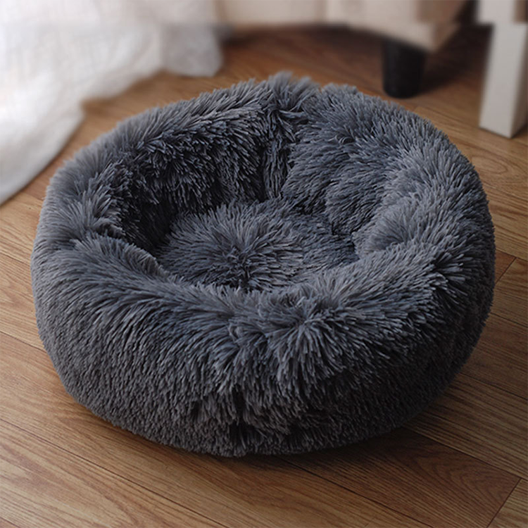 Calming Plush Bed For Anxious Pets