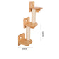 Solid Wood Wall Mounted Cat Platforms