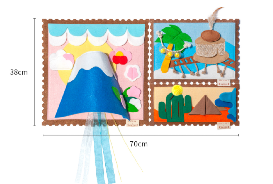 The Travel Diary - Snuffle Mat - Especially for Felines