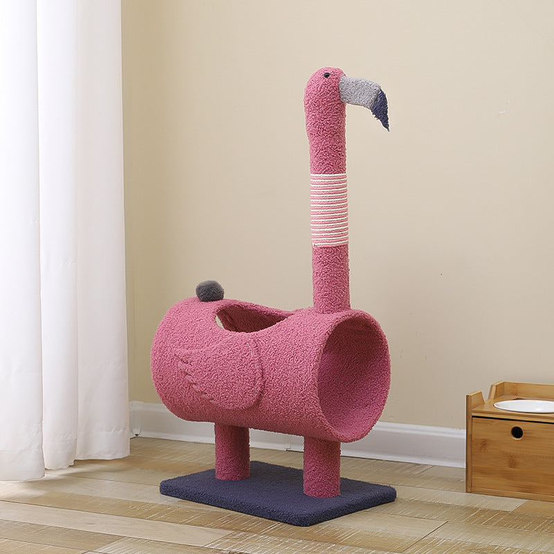 Animal Theme Cat Scratcher and Sleeping Nest