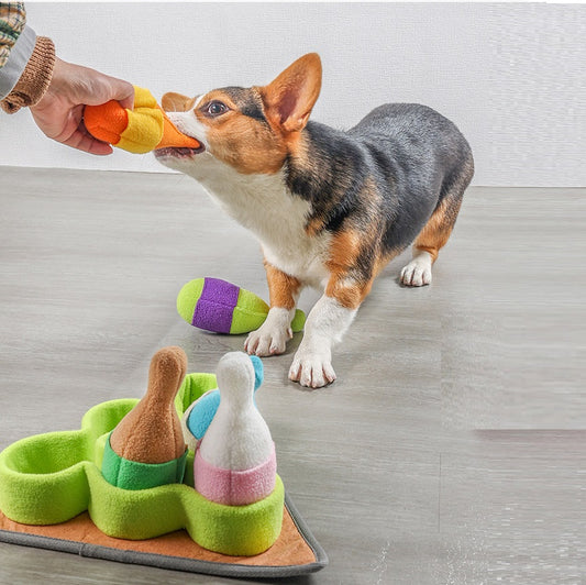 Bowling Snuffle Puzzle For Sports Enthusiasts