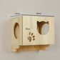 Solid Wood Wall Mounted Cat Platforms