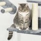 4 Piece Wall-Mounted Cat Activity Centre For Healthy Cats