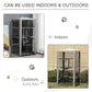 Portable Outdoor Cat Enclosure Catio with Door and 3 Platforms