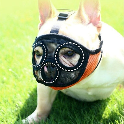 Dog Muzzles Pet Soft Barking Mesh Mouth Mask