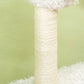 Alpaca-shaped Cat Tower with Tunnel Sisal Scratching Post