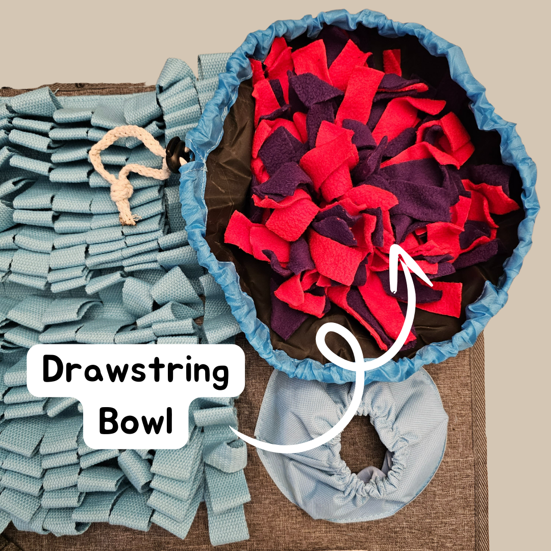 The Riddler - Snuffle Mat - With Drawstring Bowl