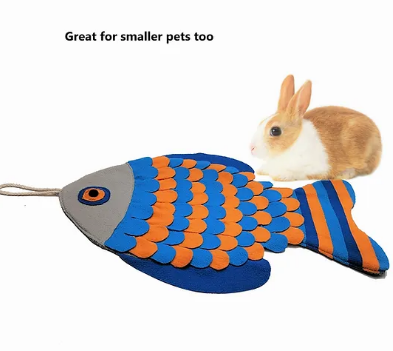 A Fishy Affair™ - Snuffle Mat - For Cats and Small Pets