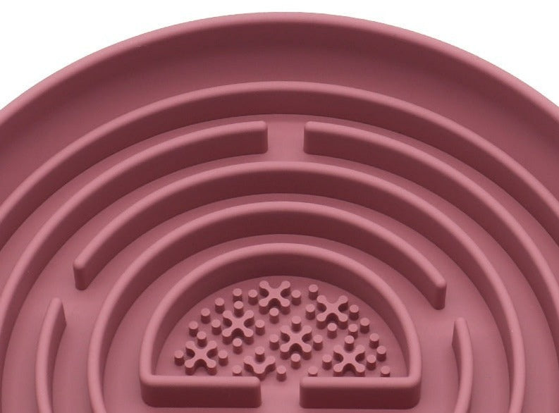 Anti-choke Slow Feeding Bowl With Suction Cups