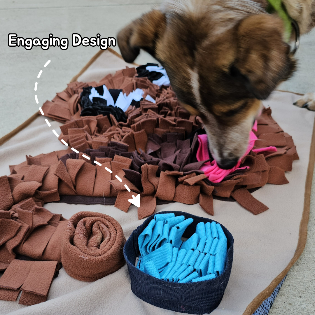 Snufflepupagus - Snuffle Mat - Dense Polar Fleece & Webbing