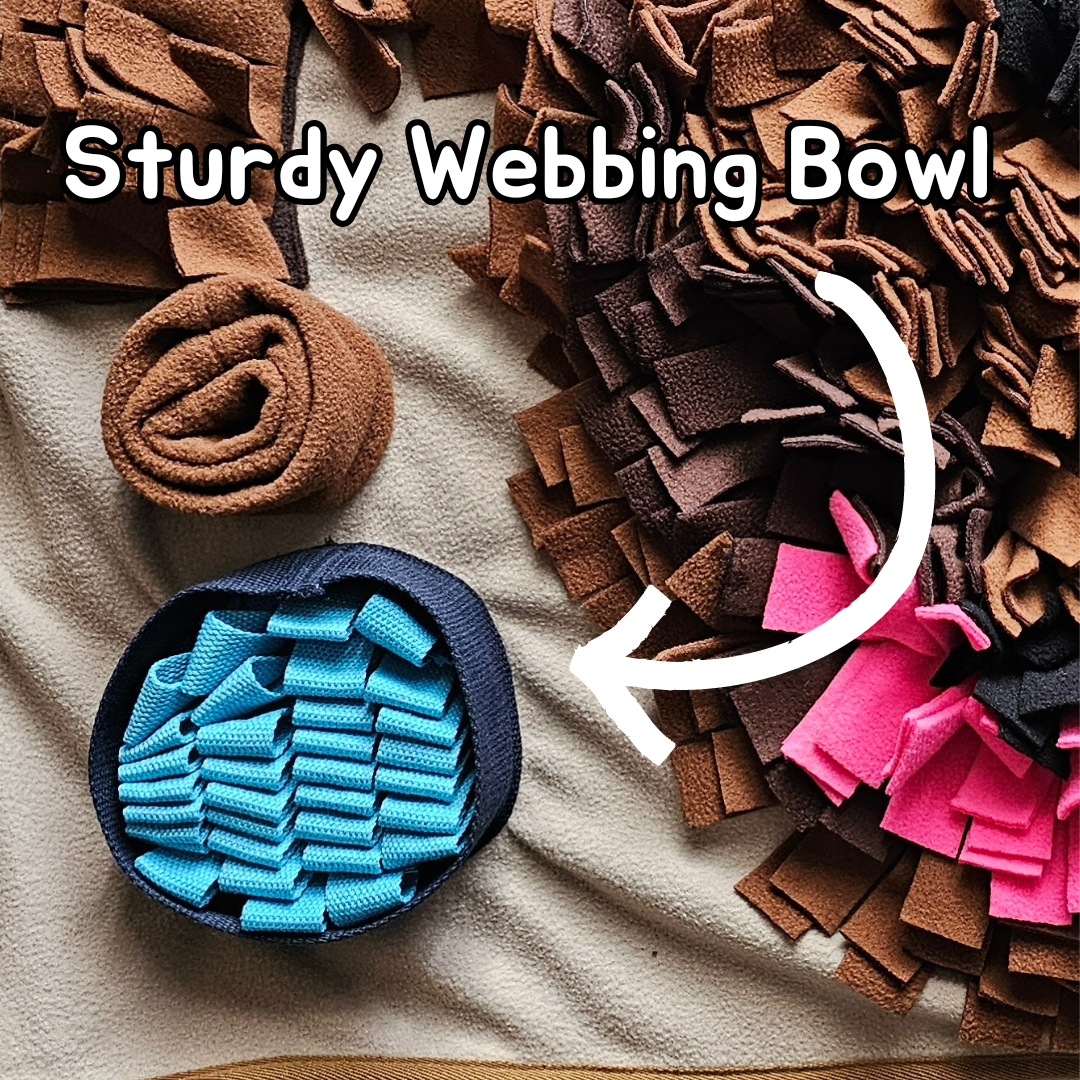 Snufflepupagus - Snuffle Mat - Dense Polar Fleece & Webbing