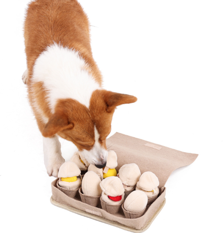Get Crack'n Egg Carton Take-apart Snuffle Toy