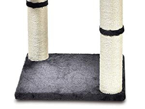 Scratching Post with an Integrated Hammock