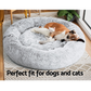 Calming Plush Bed For Anxious Pets