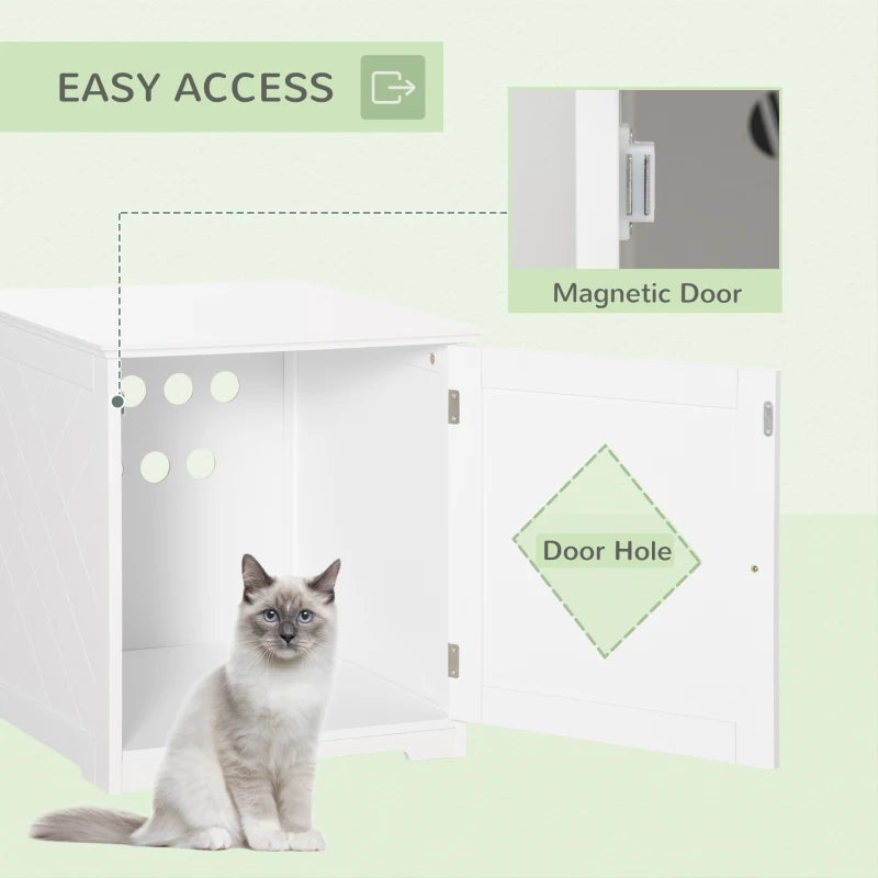 Private Litter Box Enclosure for Tidy Spaces