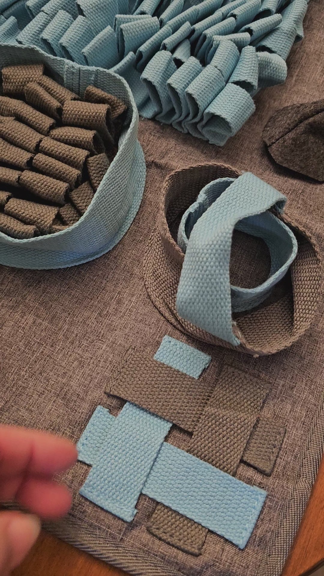 The Riddler - Snuffle Mat - With Drawstring Bowl