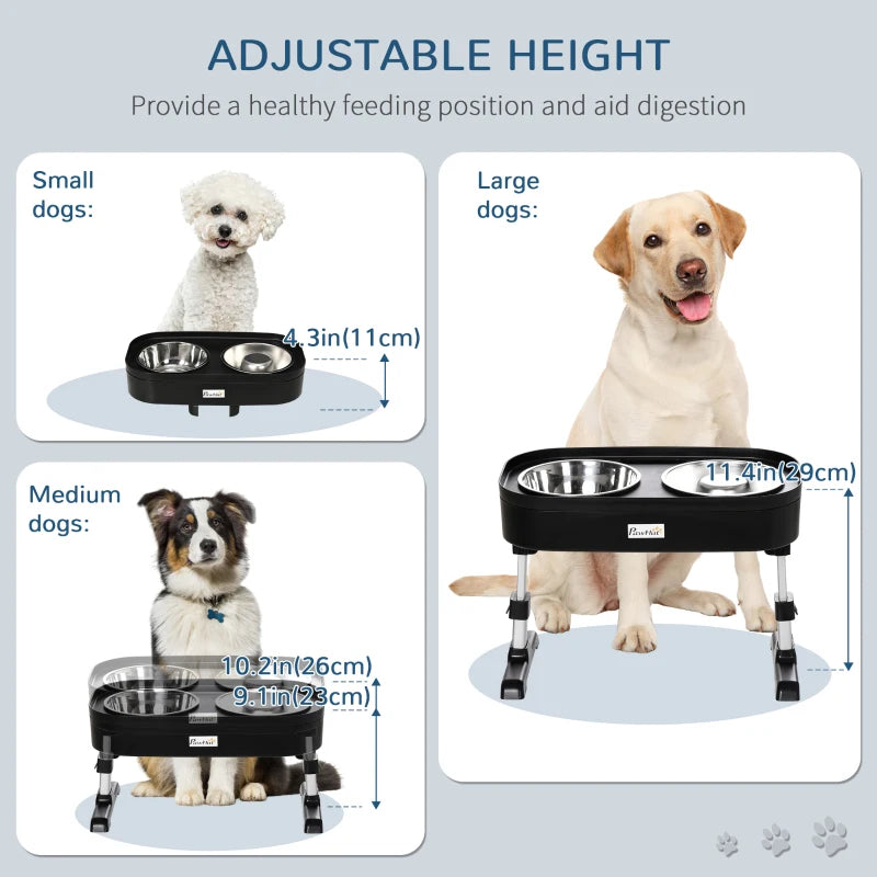 4 Level Elevated Stainless Steel Dual Pet Bowls With Slow Feeder   Z8788c18719db51ba Jpg.webp