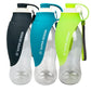 600ml Pet Portable Water Bottle With Large Bowl Portable pet water bottle - InspirationIncluded