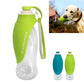 600ml Pet Portable Water Bottle With Large Bowl Portable pet water bottle - InspirationIncluded