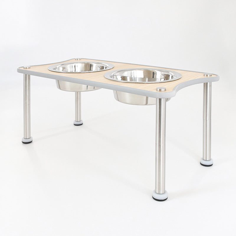 Stainless Steel Dog Food Bowls on Height Adjustable Dog Bowls - InspirationIncluded