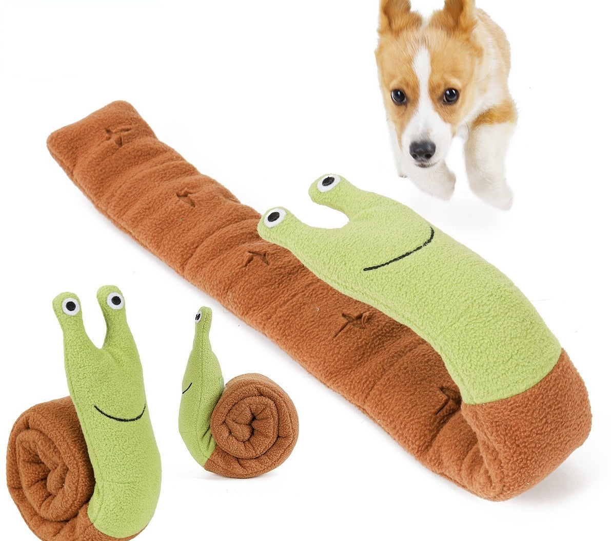 Snuffle Dog Foraging Interactive Snail Toy