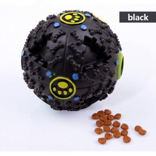 7.5cm Funny Pet Food Dispenser Toy Ball Dog Cat - InspirationIncluded