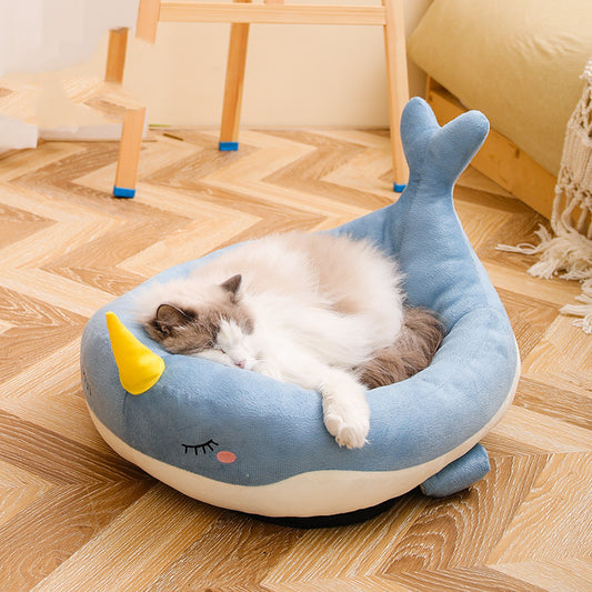 Soft and Cozy Pet Bed - Duck, Whale or Dino - InspirationIncluded