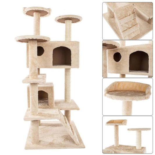 Luxury Cat Tower For Feline Royalty