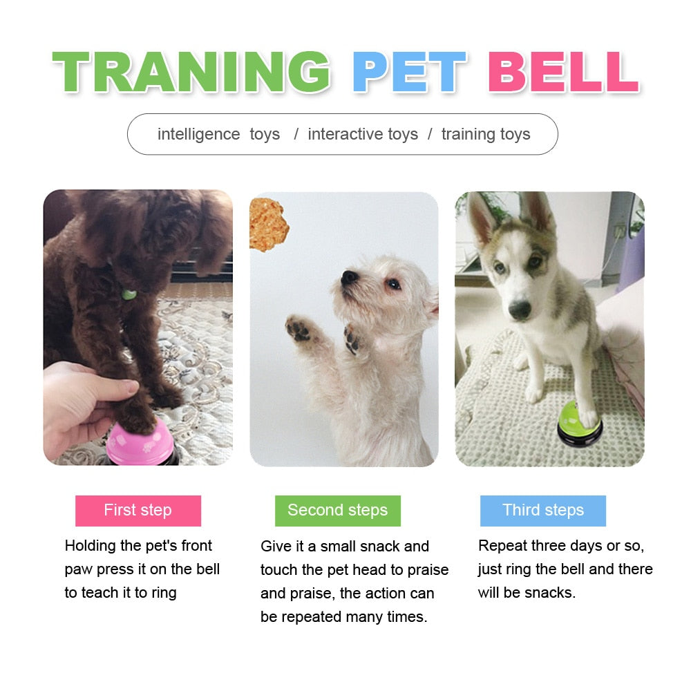 Interactive Pet Training Bell For Cats and Dogs - InspirationIncluded