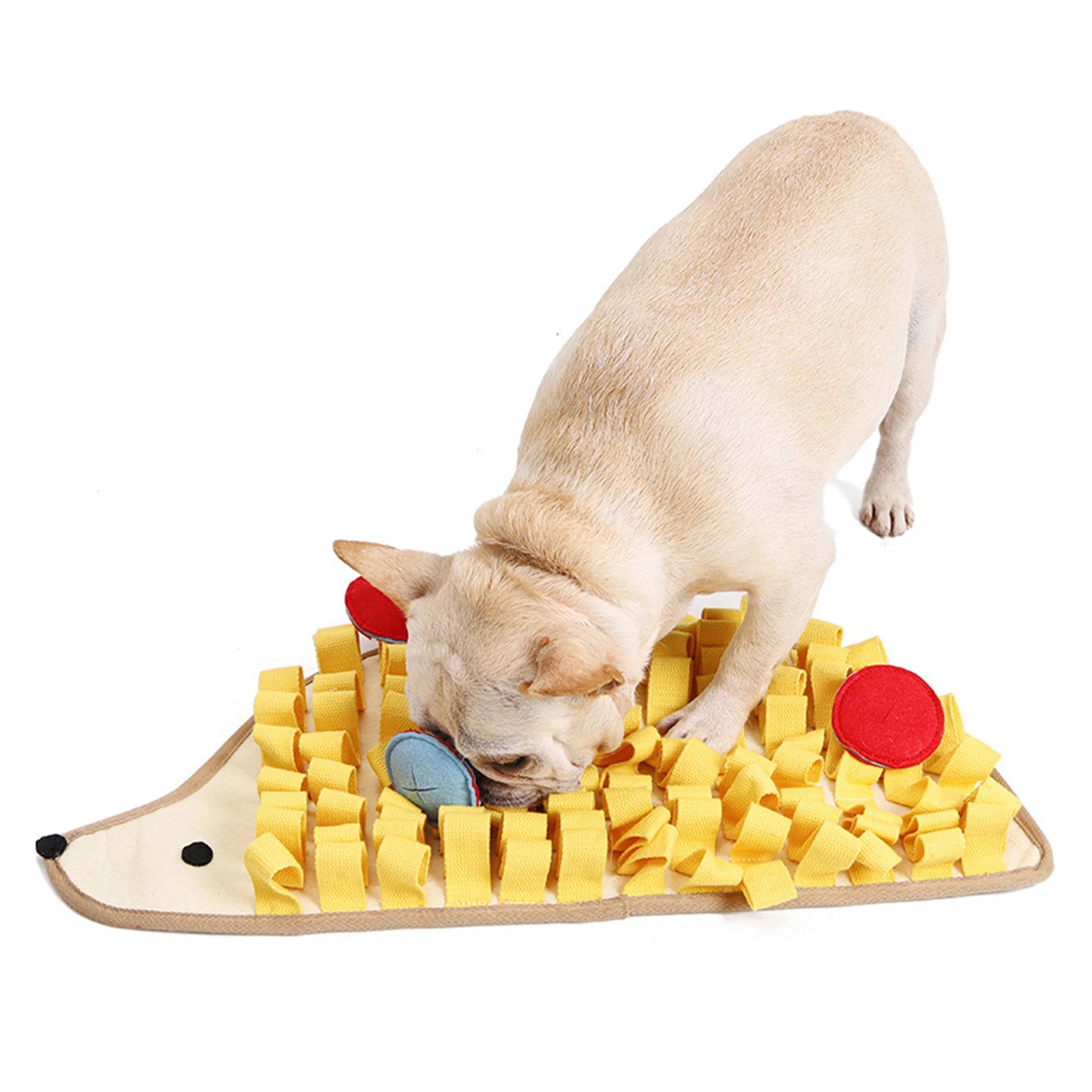 The Hedgehog - Snuffle Mat - Yellow