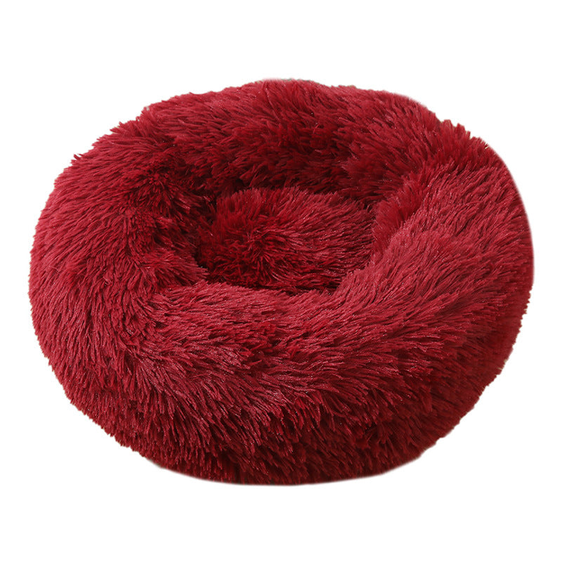 Soft & Warm Plush Pet Bed For Dogs & Cats - InspirationIncluded