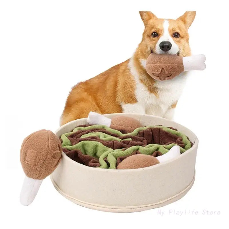 Chicken Dinner - Snuffle Mat - Slow Feeder