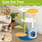 Spring Flowers - Cat Tree - With Condo